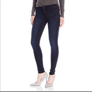 New DL1961 EMMA dark blue denim jeans pant sz 30 stretch skinny